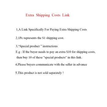 

A Link Specifically For Paying Extra Shipping Costs 1pc/1 USD Shipping Cost
