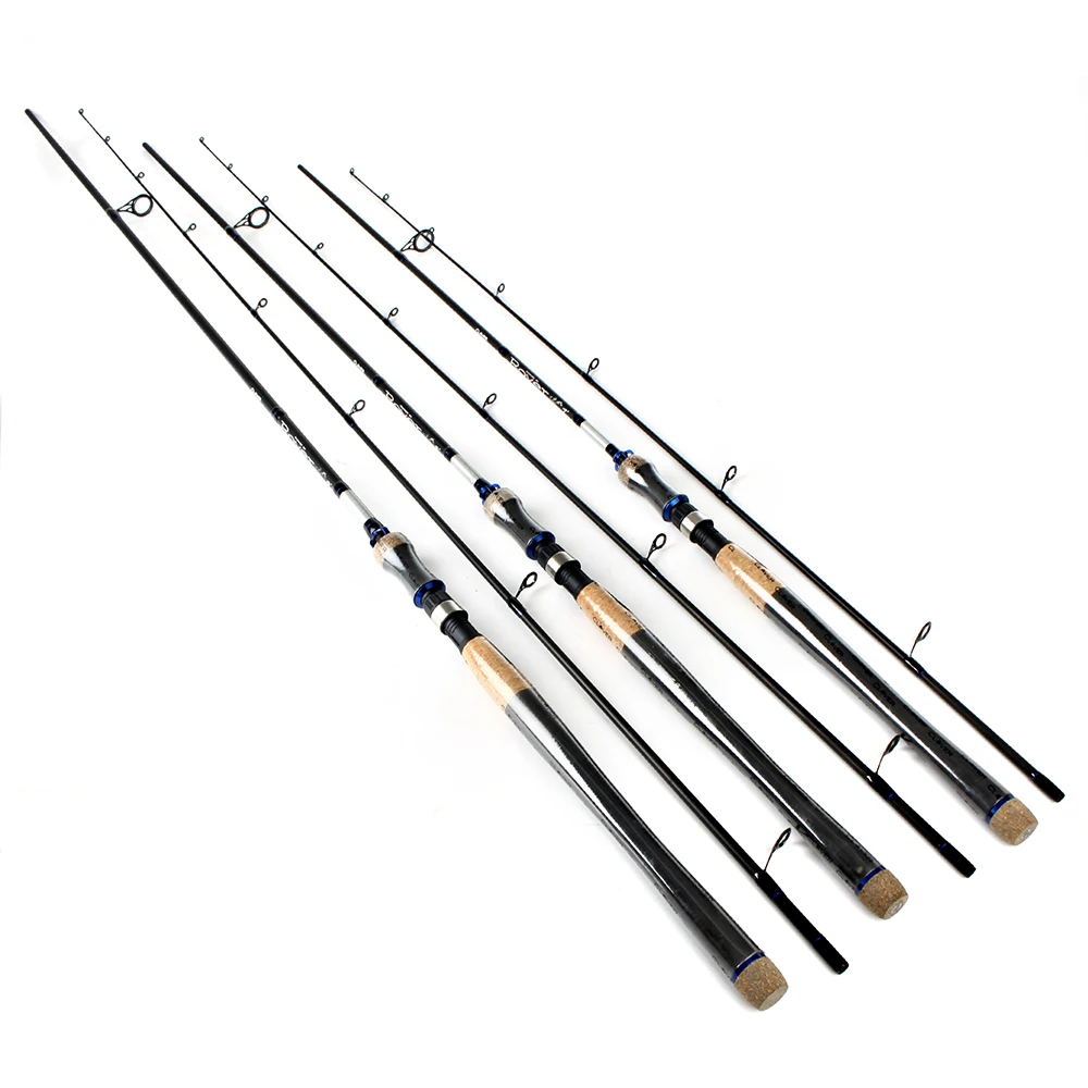 

FTK 4117 2 Section High Carbon 2.1M-2.7M Soft Lure Fishing Rod Lure Weight 2-40g Spinning Fishing Rod For Lure Fishing