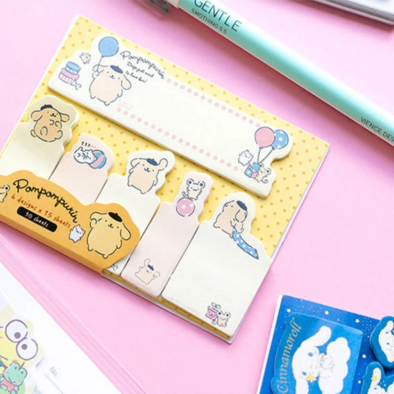 20 упак./лот Kawaii мультфильм блокнот для заметок японский Sanrio Sticky Note Diy сообщение бумага Блокнот подарки для девочек мальчиков школьные поставки