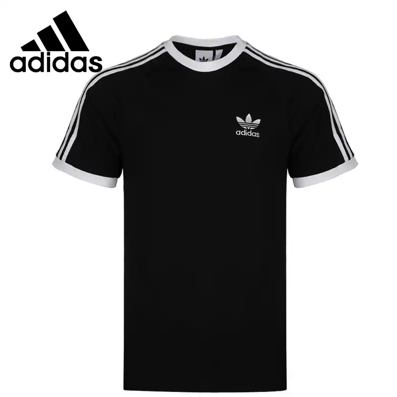 Novedad Original, camiseta Adidas Originals de 3 rayas, camisetas para  hombre, camiseta, ropa deportiva de manga corta|Camisetas para correr| -  AliExpress