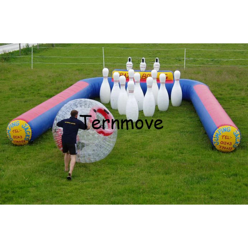 2 メートル広告巨人インフレボウリングピンレプリカインフレータブルボウリングボールピン 巨大ボウリングボールボトルゾーブスポーツインフレータブルボールゲーム エアー遊具 Aliexpress