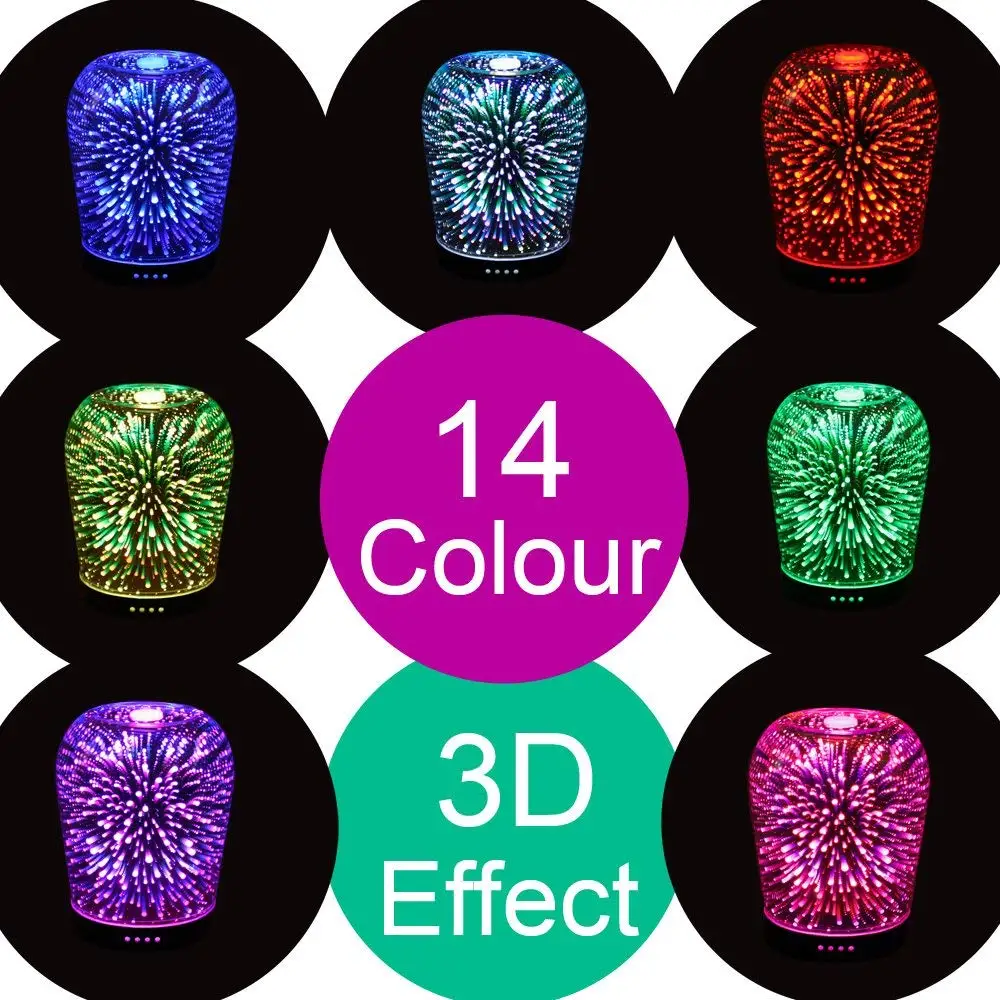 3D распылитель ароматических масел 100 мл ароматерапия ультразвуковая холодный