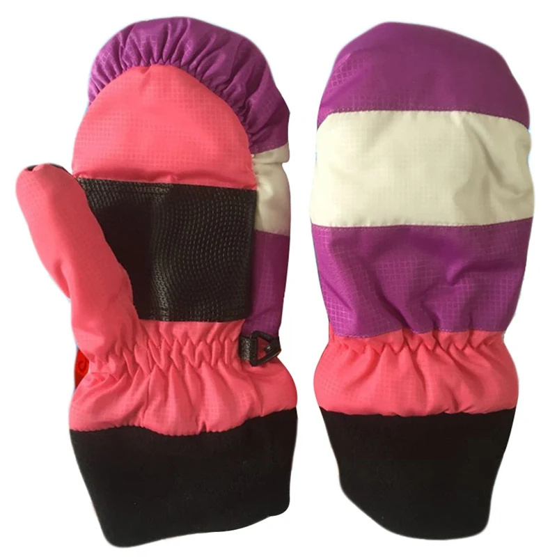 

Thickening Baby Mittens Warm Winter Baby Gloves Boys Girls Children Mittens Snowboard Gloves Kids Winter Mittens 5-8Y