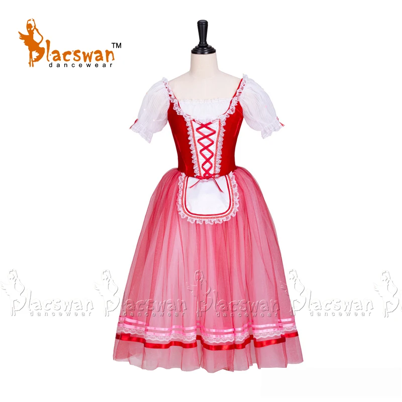 Красное бархатное платье кавалерии, длинное Романтическое Платье-пачка для взрослых, платье в деревенском стиле для девочек, платье-пачка