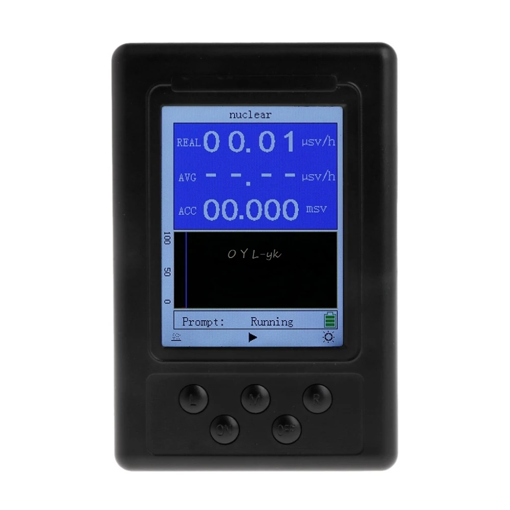 

Portable Dosimeter Geiger Counter Nuclear Radiation Detector X-ray Beta Gamma Detector