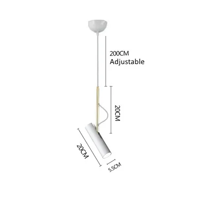 LukLoy подвесной светильник для кухни, прикроватный подвесной светильник, регулируемый светодиодный точечный светодиодный светильник
