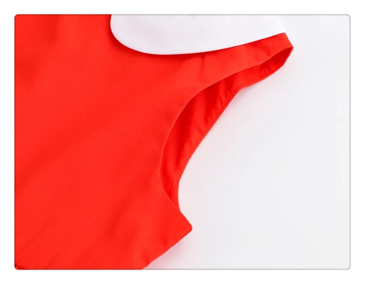 J/Брендовое красное платье с отложным воротником для девочек