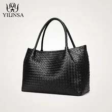 Модные дизайнерские сумки из натуральной овечьей кожи, сумка на плечо, большая сумка для покупок, брендовая ручная сумка