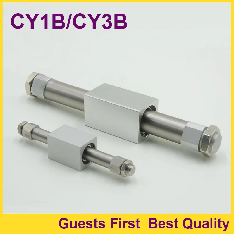 CY1B15-100 CY1B15-200 CY1B15-300 CY1B15-400 CY1B15-500 Basic type Magnetically Coupled Rodless Cylinder Pneumatic Air Cylinder 