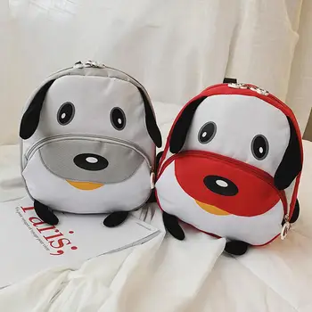 

Cartoon Dog Kids Kindergarten Shoulder Schoolbag Children Anti-lost Backpack