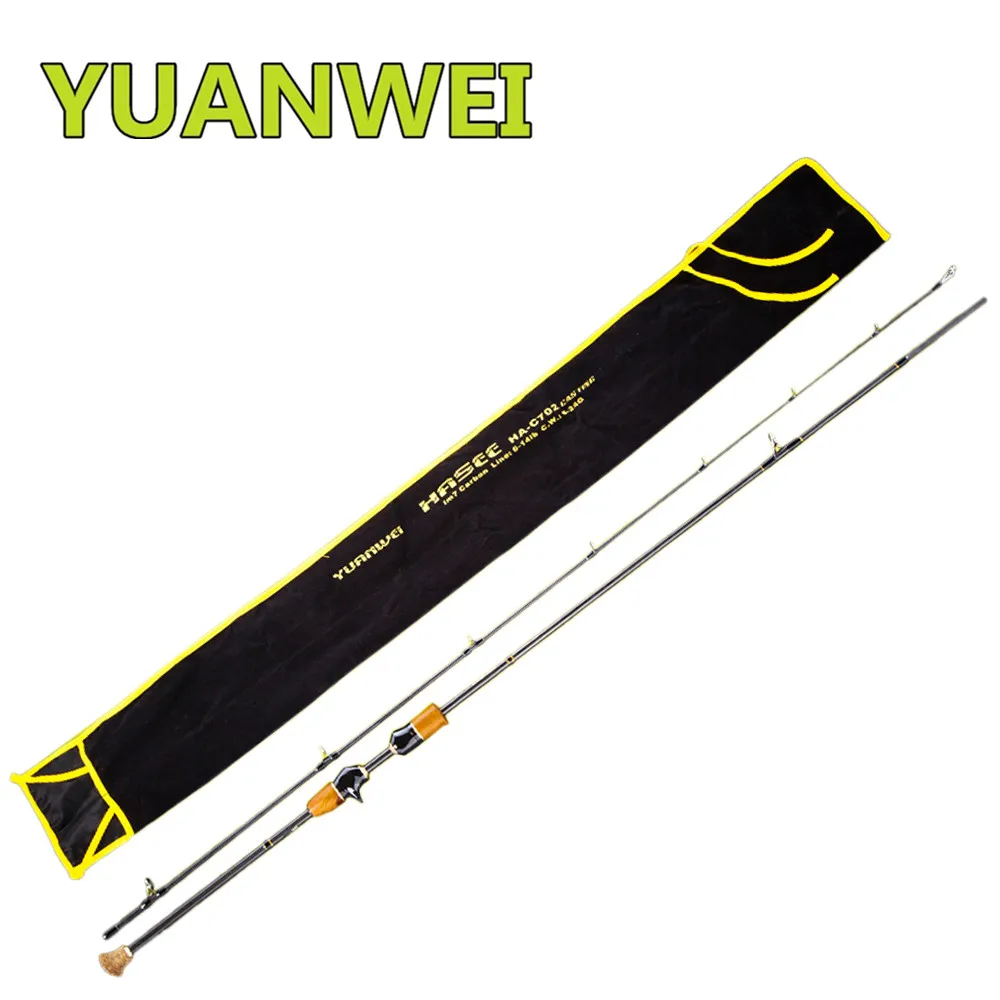 Buy YUANWEI Carbon Casting Fishing Rod 1.8m 2.1m Japan