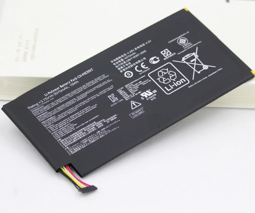 ISUNOO 3,75 v 5070 мА/ч, C11-ME301T планшет Батарея для ASUS Блокнот Смарт K001 10," ME301T C11 ME301T планшет Батарея+ Инструменты