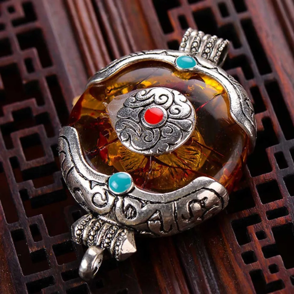 Бесплатная доставка Непальские украшения ручной работы подвеска Амулет из