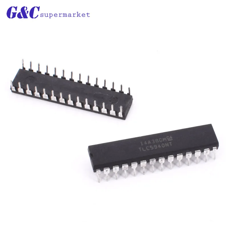 1 шт. IC светодиодный pwm драйвер управления 28 DIP TLC5940NT TLC5940 новый в