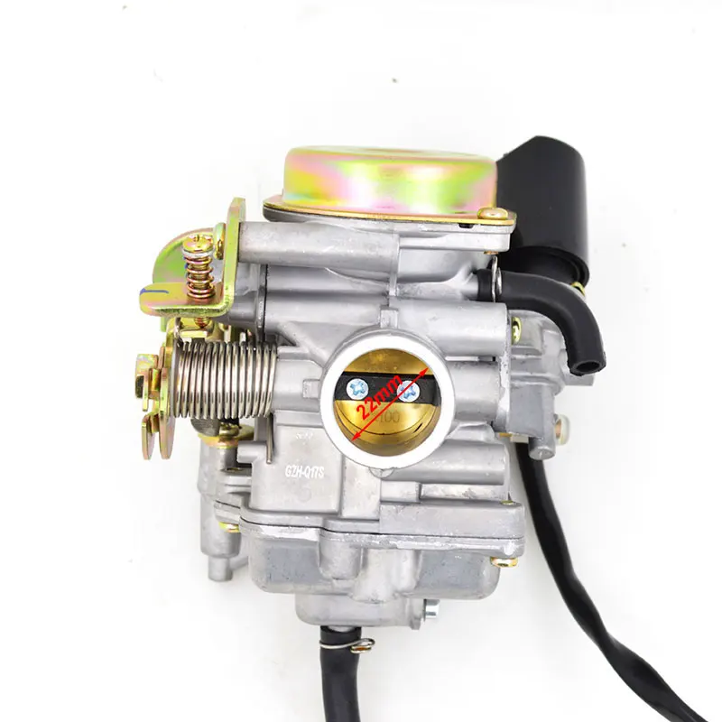 Мотоцикл Карбюраторы для мотоциклов Для Haojue Suzuki hj100 hj100t hj100t-2 100cc Скутер мопед концентрированный Клапан и ускорения насос
