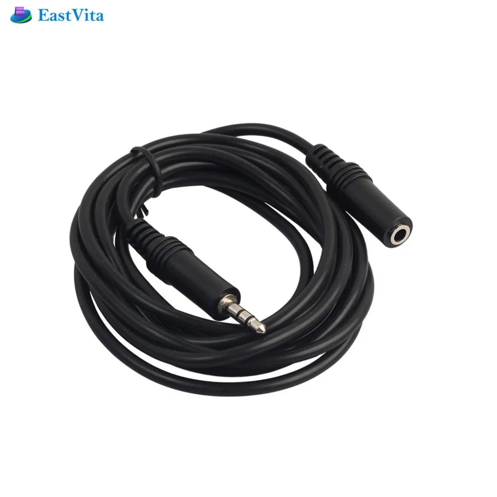 

2019 new arrival Extension Cable 3.5mm Audio& Video Cable Male to Female Headphone Extended Cord Lengthen Line 0.5m/1m/2m/3m r15