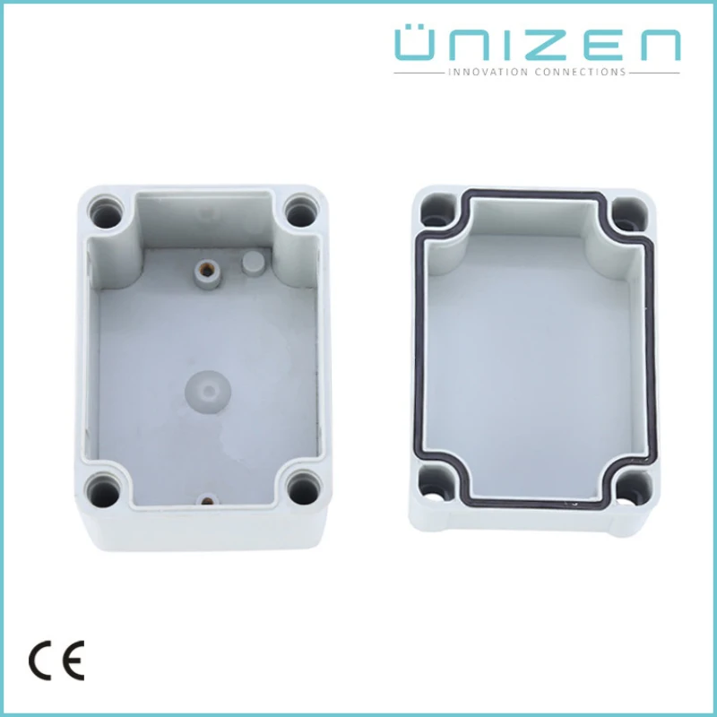 

UNIZEN AG-0811-8 Waterproof Plastic Enclosure Box Electronic Project Instrument Case Outdoor Junction Box 110x80x85mm Connector