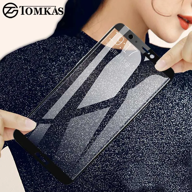 TOMKAS Screen Protector For Huawei P Smart Glass Protector Scratch