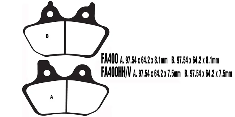 Harley Davidson FLSTCi Heritage Softail Classic Brake Pads FRONT REAR 2007