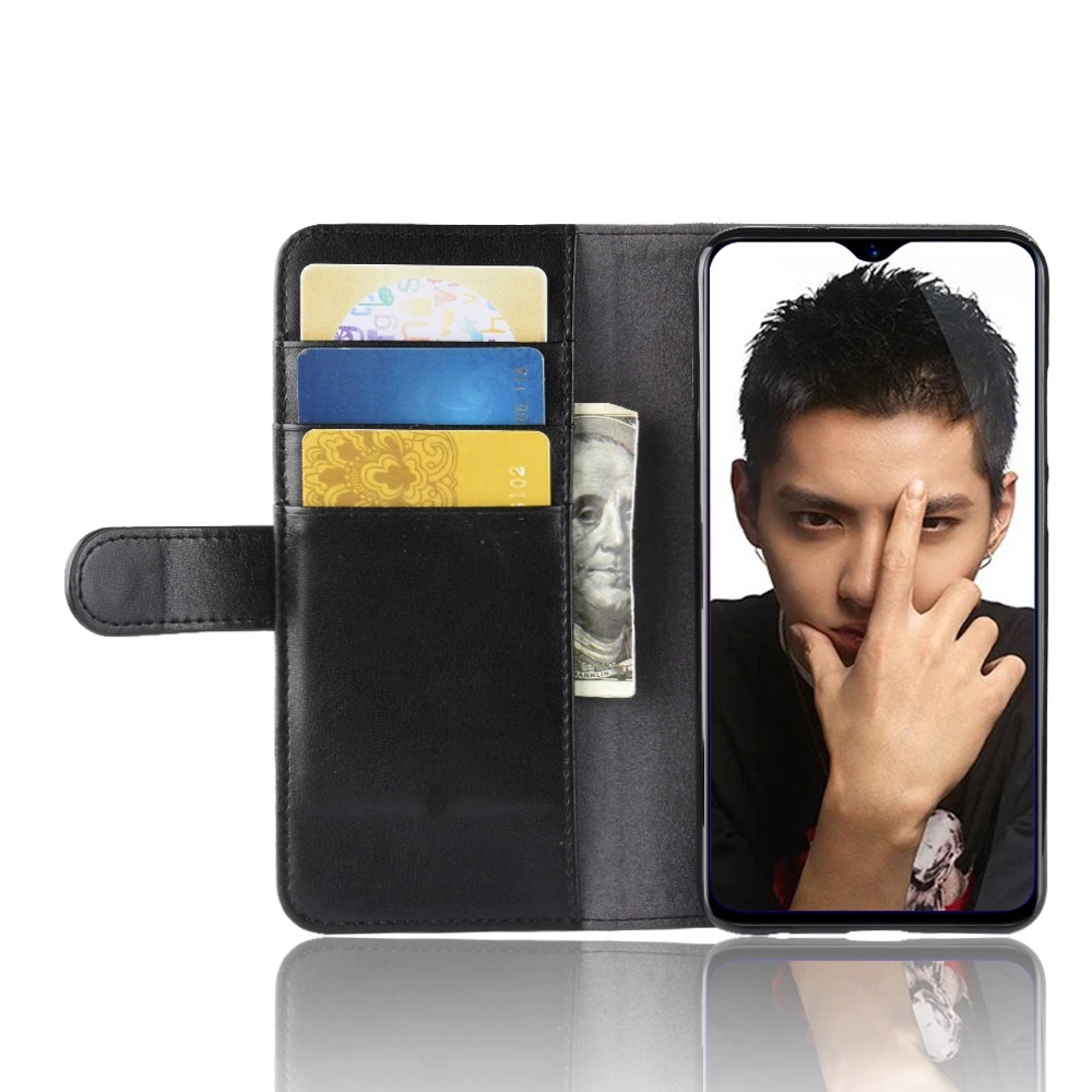 Высококачественный Роскошный кожаный чехол книжка для Huawei Honor 8X с отделениями