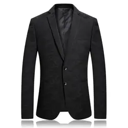 Осень-зима Для мужчин s Slim Fit Blazer 2018 модные камуфляжные Стиль Цветочный Блейзер куртка в стиле милитари Для мужчин вечерние Для мужчин одежда