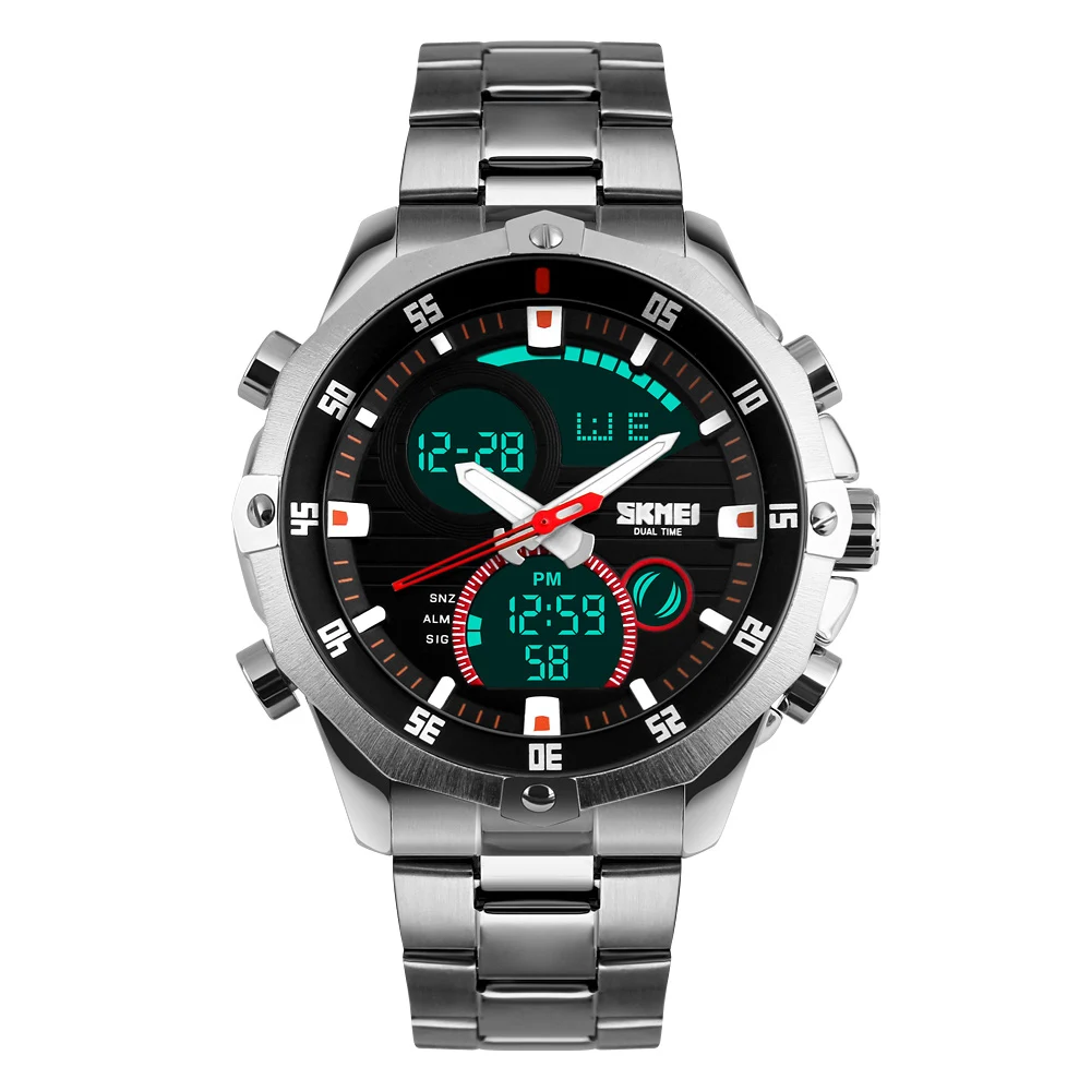 Новые SKMEI часы мужские G стиль Wateproof S Shock спортивные Топ бренд класса люкс LED
