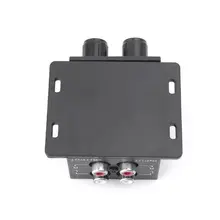Автомобильный регулятор аудио усилитель бас сабвуфер стерео эквалайзер контроллер 4 RCA автомобильные аксессуары