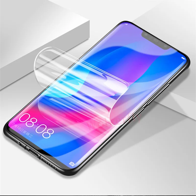 6D Гидрогелевая пленка для huawei P30 Lite P20 mate 20 Lite 20X mate 10 Pro Глянцевая передняя задняя пленка для huawei Honor 10 8X(не стекло