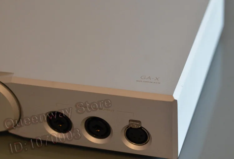 GoldenWave GA-X Flagship Headphone Amplifier Fully Balanced Class A Headphone Amp With Aerospace Aluminum CNC Machining Case