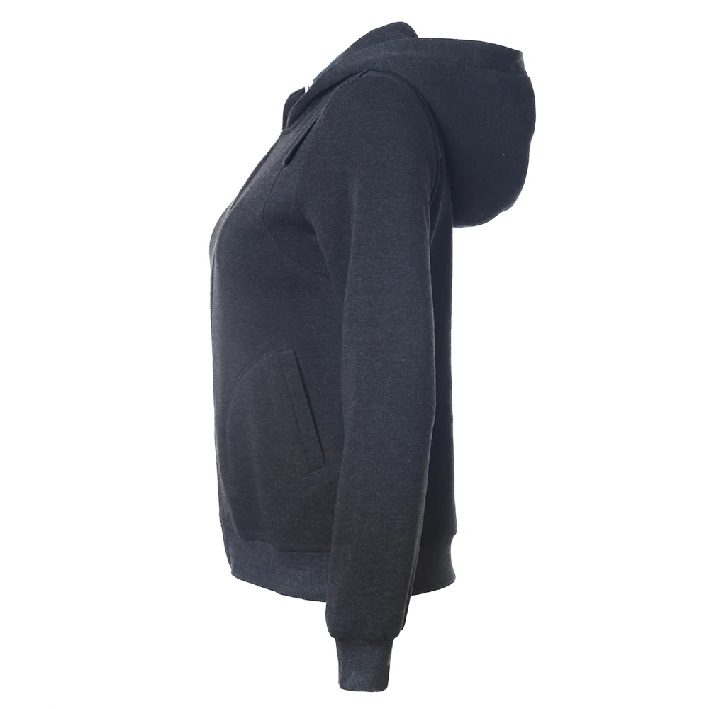 Sisjuly Ivory White Beige Black Gray Zipper Hoodie Pocket Drawstring Zip Up Hooded Hoodies Solid Women Autumn Winter Sweatshirts Hoodies