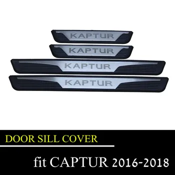 

Captur/ Kaptur 2016-2019 Door Sill Cover Trim Stainless Steel Scuff Plate Door Sill For Renault Captur/ Renault Kaptur 2015-2019