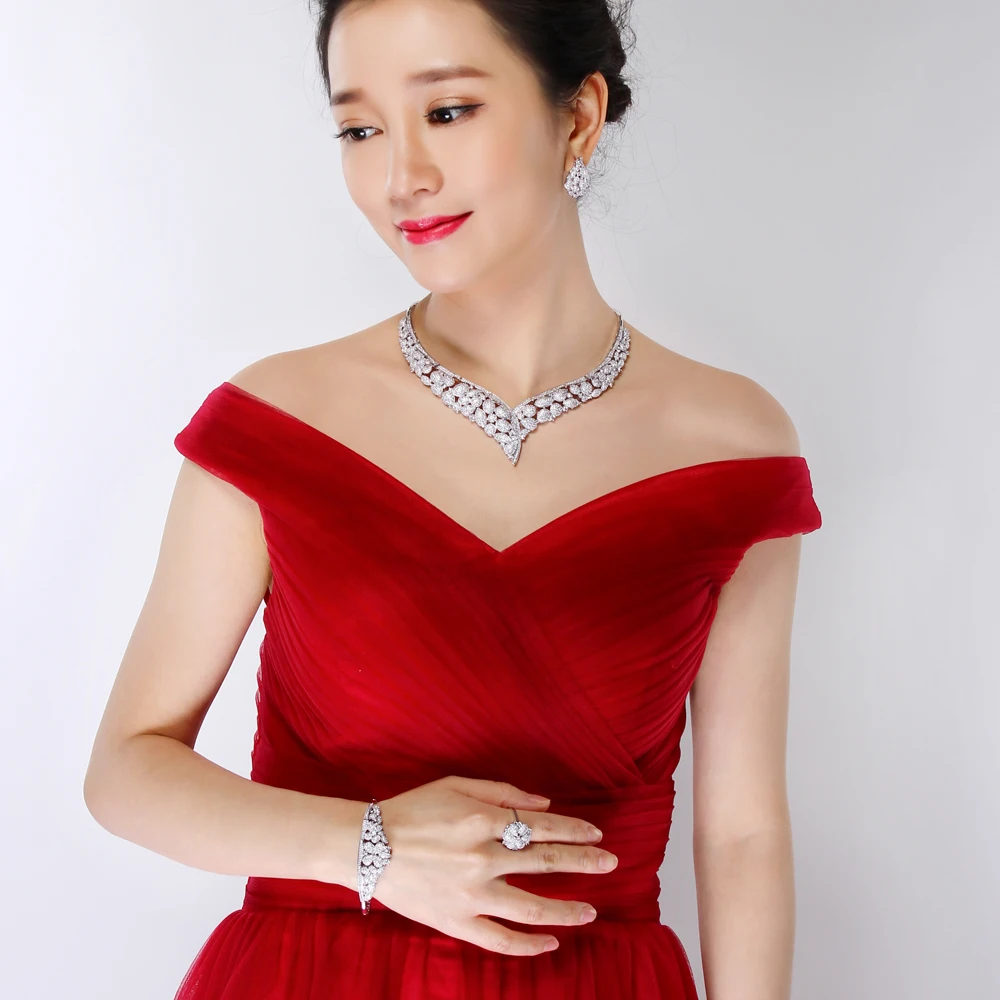 big 4pcs jewelry sets for party (4)