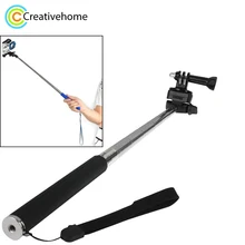 Для Gopro аксессуары Выдвижной Портативный Гибкий штатив для селфи монопод+ адаптер для крепления на штатив-Трипод для Hero4 SJ4000/5000/6000 xiaomi yi