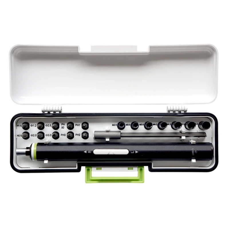 

Electric Screw Driver Electric Torque Screwdriver Torque Range Auto-Stop Clutch 800Mah Battery For Mobile Phone Laptop Era Sma