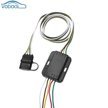 

PVC 12V 4Pin US Trailer Hitch Wiring Tow Harness Power Controller Plug With Lock for Trailers RVs Car Accessaries
