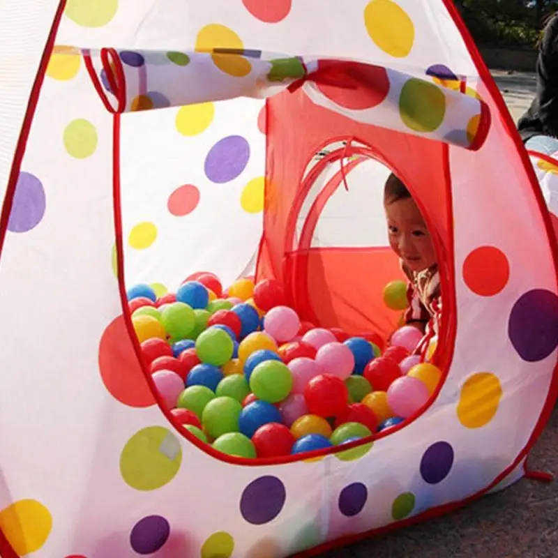 baby ball pit and tunnel