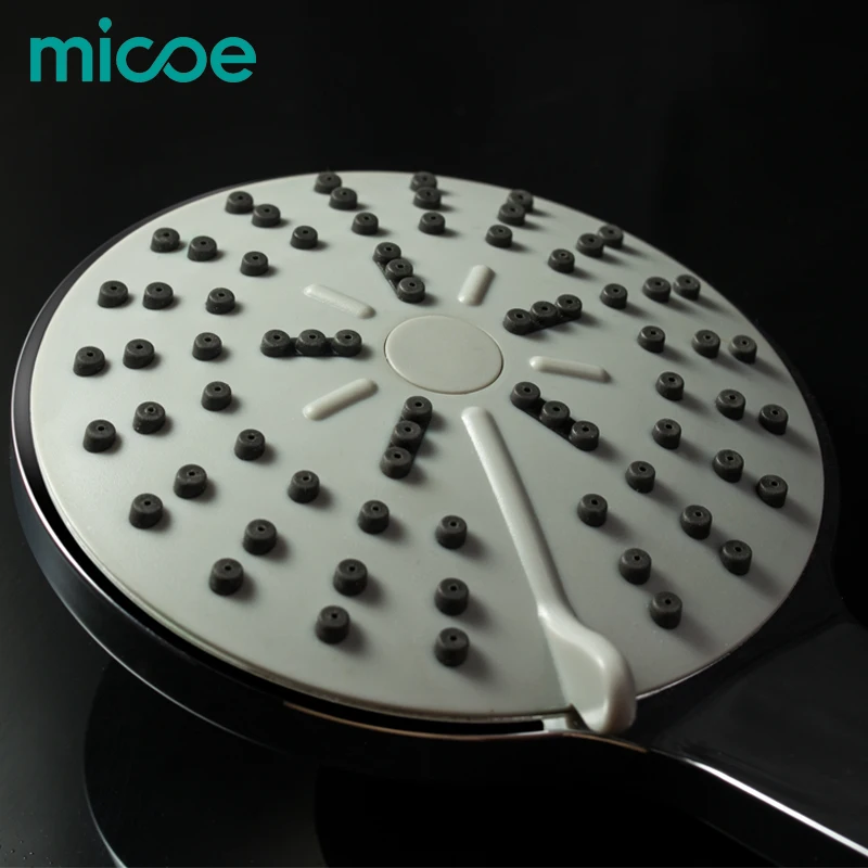 Micoe насадка для душа аксессуары для ванной комнаты Пять душ функции сопла ABS Материал экономии воды chrome ручной душ головы