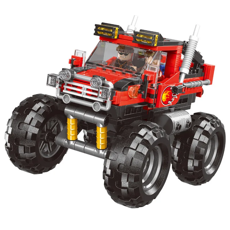 500+pcs Car Series All Terrain Vehicle Set Building Blocks Model Bricks Toys For Kids Educational Gifts Compatible Legoing 500+pcs Car Series All Terrain Vehicle Set Building Blocks Model Bricks Toys For Kids Educational Gifts Compatible Legoing