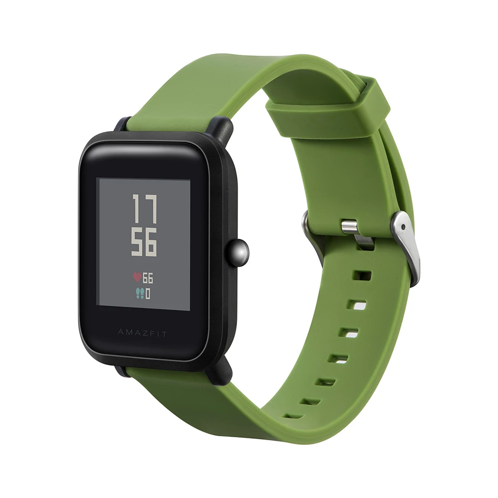 LEMFO умные аксессуары для Xiaomi Amazfit Bip часы 20 мм сменный ремешок Молодежный