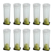 10 шт пчеловодства клетки пчеловодства Набор держателей для пчеловодства клетка для пчеловодов роликовые Клетки Оборудование для пчеловодов инструмент