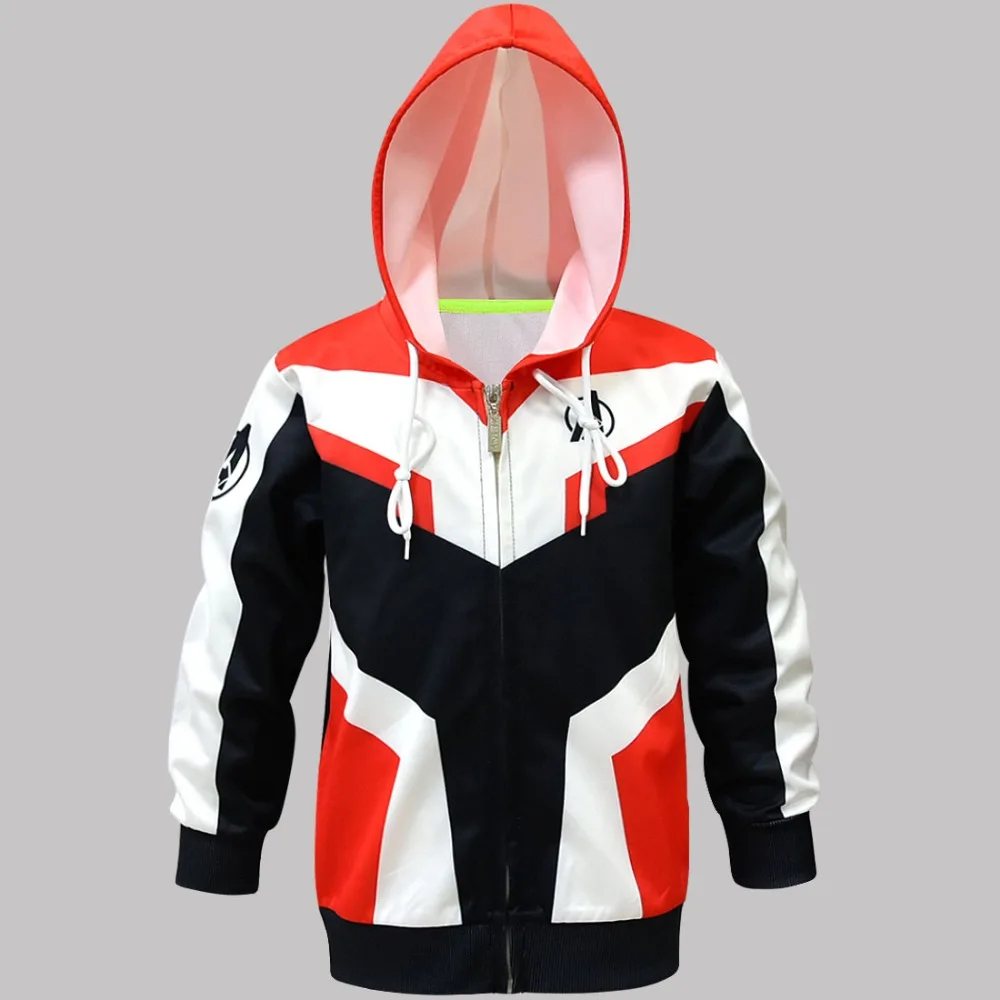 2019 HOT Movie Avengers Endgame Quantum Realm Sweatshirt Jacket Advanced Tech Hoodie Cosplay superhero Costumes Iron Man Hoodies