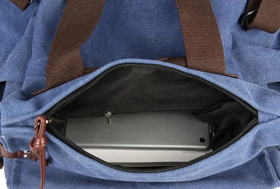 Korean Style Fashionable Female Canvas Backpack Harajuku Style Large Capacity Casual Backpack For Travel College Style Schoolbag10