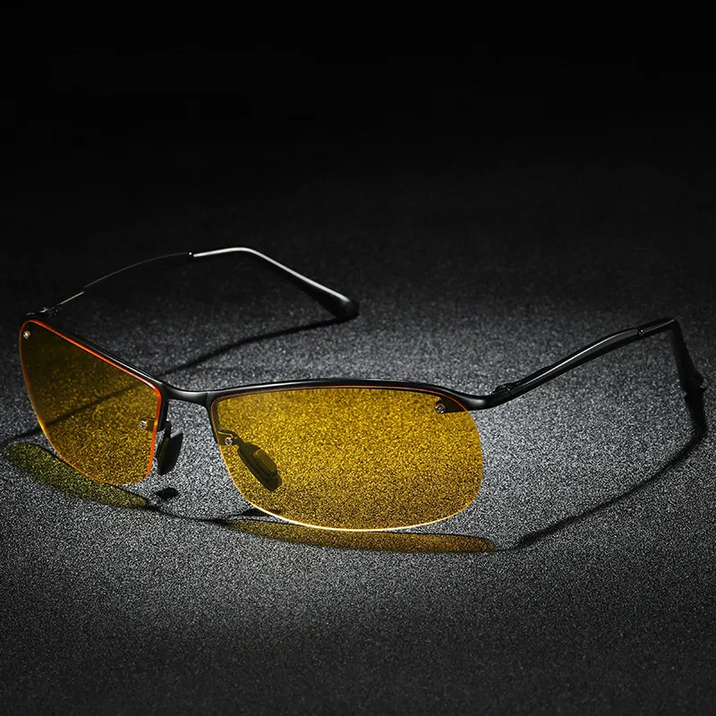 Brand Design Trend Sunglasses men Polarized nightglasses Anti Glare