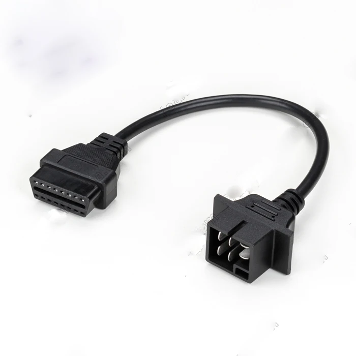 

Chrysler 6 pin 6Pin TO OBDII 16Pin 16 Pin Diagnostic Cable For Dodge For Jeep Convertion OBD2 Connector