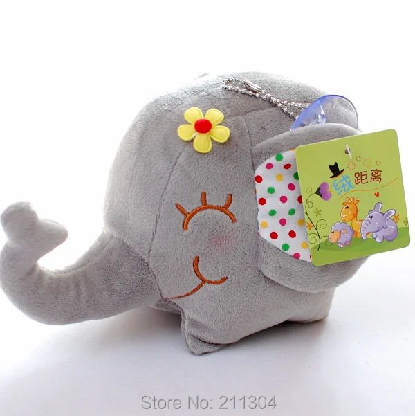 Cute Elephant plush toys 6 colors - Grey