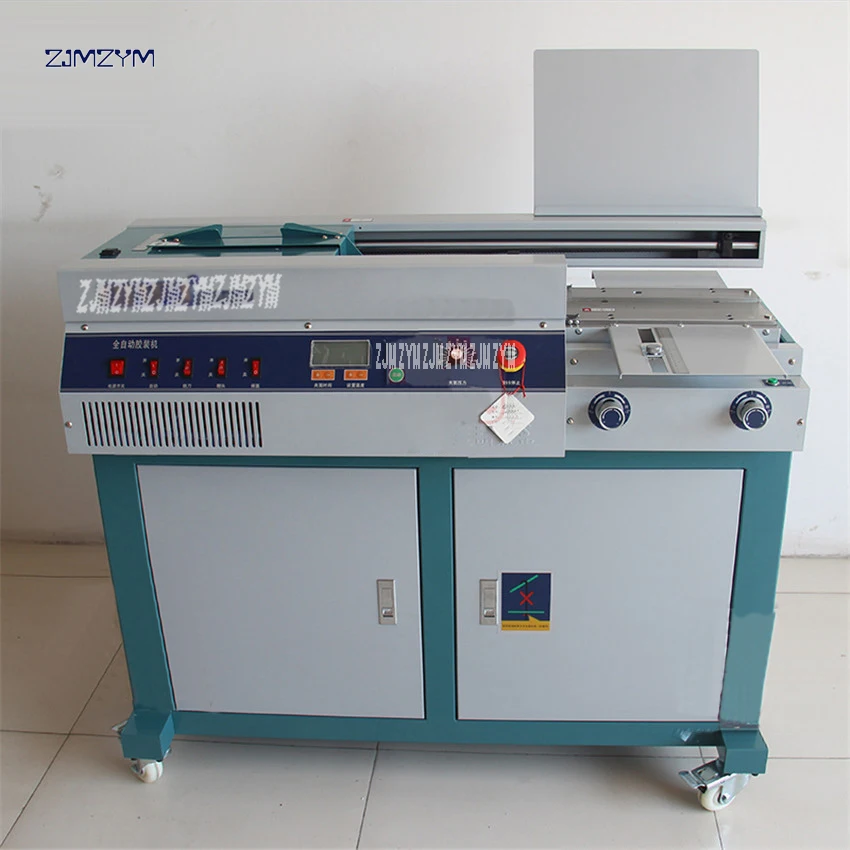 Automatic A3 glue binding machine 420mm glue book binder
