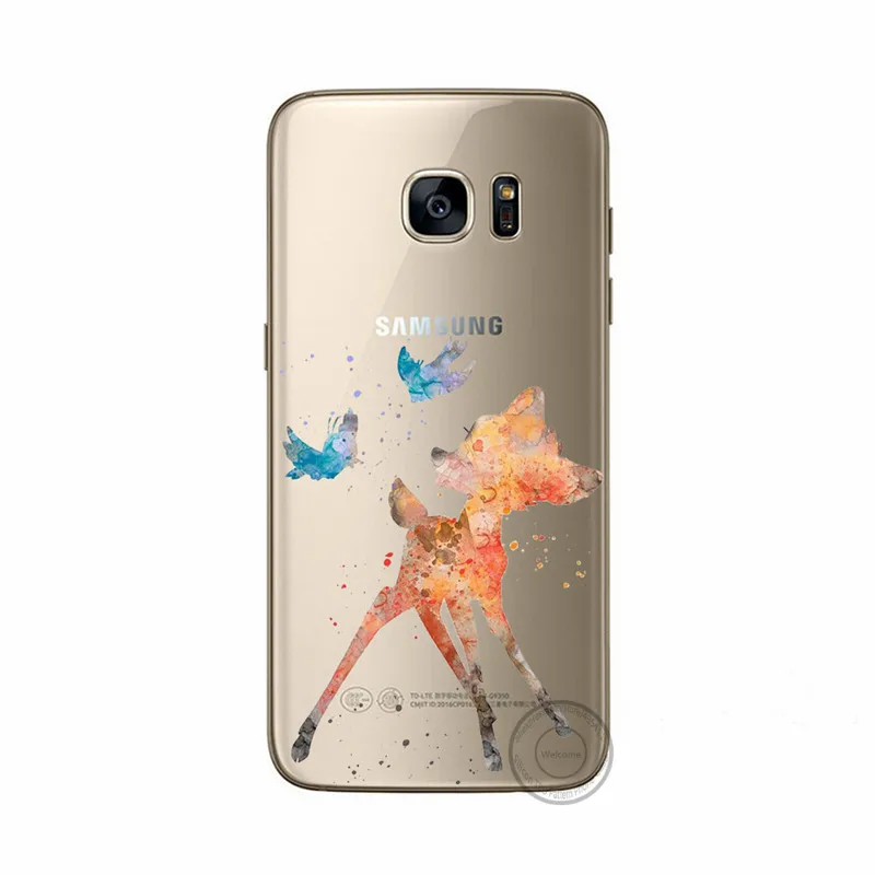 Для samsung Galaxy J7 2016 J710 чехол для телефона Симпатичные Единорог Собака Лев цыплят