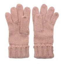 Полный палец перчатки для женщин Зимний трикотажный акриловый полиэстер хлопок перчатки леди теплые аксессуары горячий подарок женские перчатки варежки