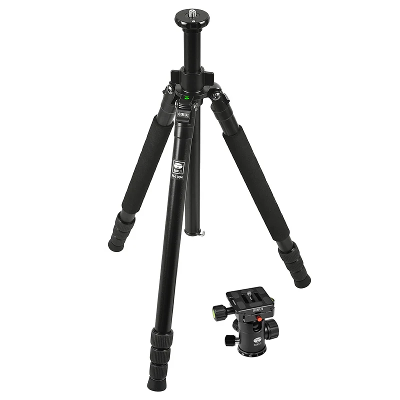 

DHL gopro stable Professional Sirui R1004 G10 Ballhead Aluminium Tripod wholesale