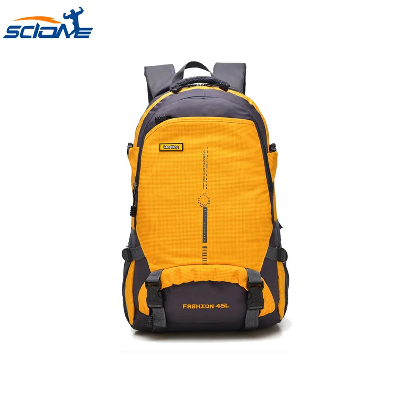 

Scione Large 45L waterproof Ourdoor Sports Rucksack Foldable Backpack Outdoor Sport Mountaineering Foldable Waterproof Backpack